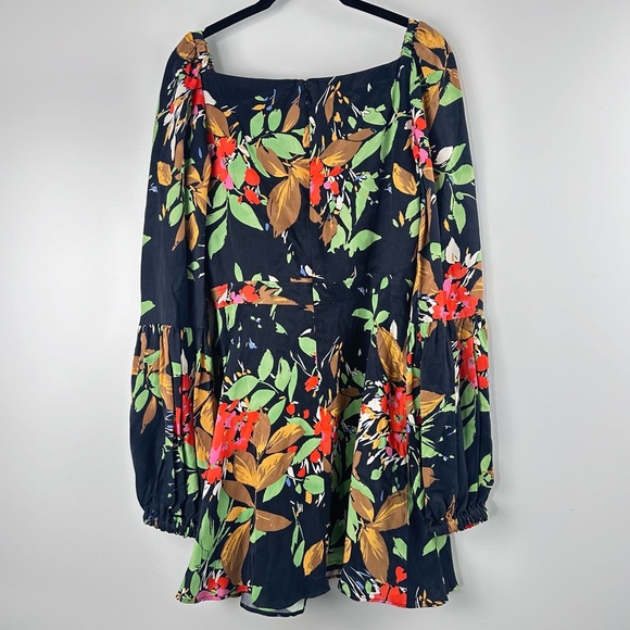 Autumn Adeigbo Catira Dress BCK Floral NWT Size 6 - Picture 8 of 12